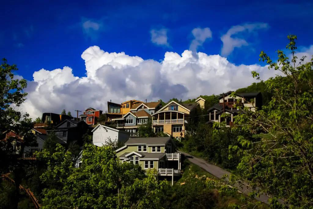 Mountain homes in Park City Utah